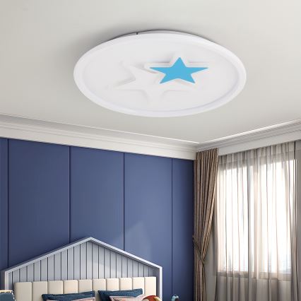 Brilagi - LED-Kinder-Deckenleuchte STARS LED/35W/230V Ø 53 cm