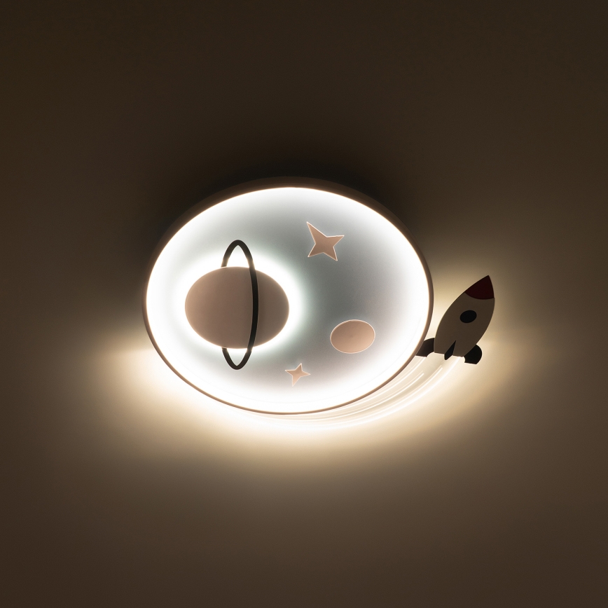 Brilagi - LED-Kinder-Deckenleuchte STARSHIP LED/64W/230V 3000/4500/6000K blau