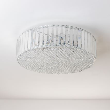 Brilagi - LED-Kristall-Deckenleuchte GLAMOUR 5xG9/42W/230V Ø 46 cm