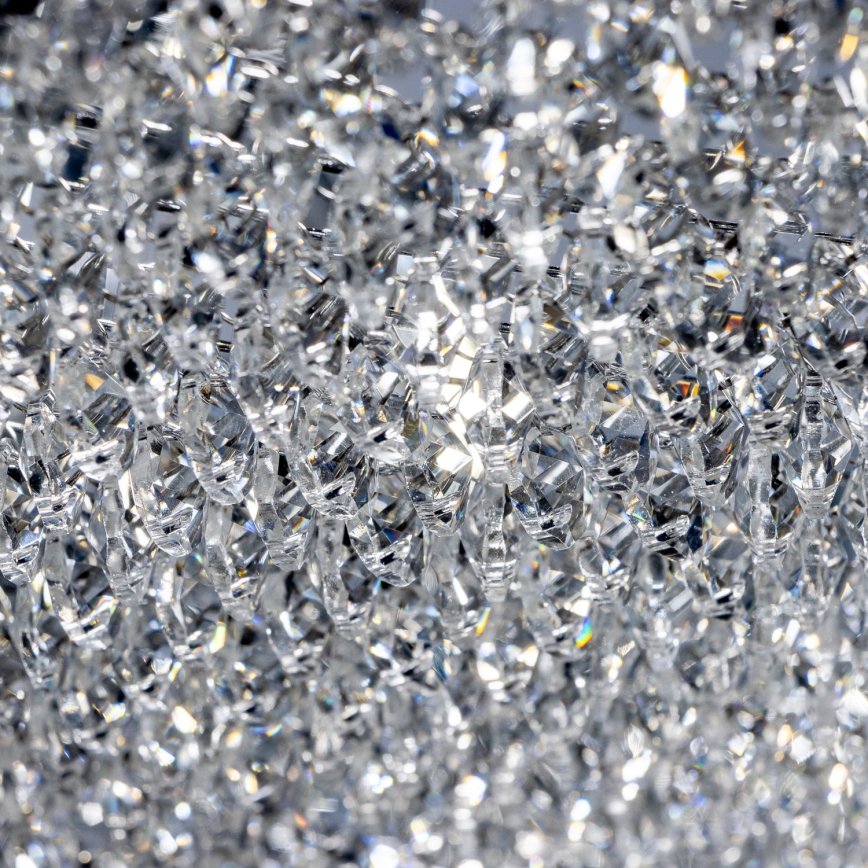 Brilagi - LED-Kristall-Deckenleuchte GLAMOUR 5xG9/42W/230V Ø 46 cm