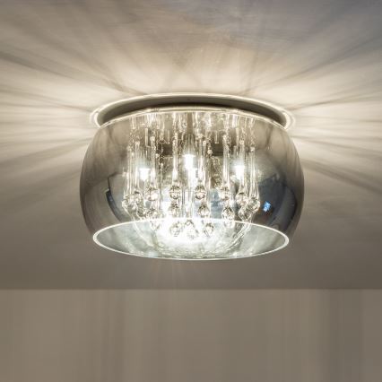 BRILAGI - LED-Kristall-Deckenleuchte JEWEL 5xG9/40W/230V Ø 40 cm