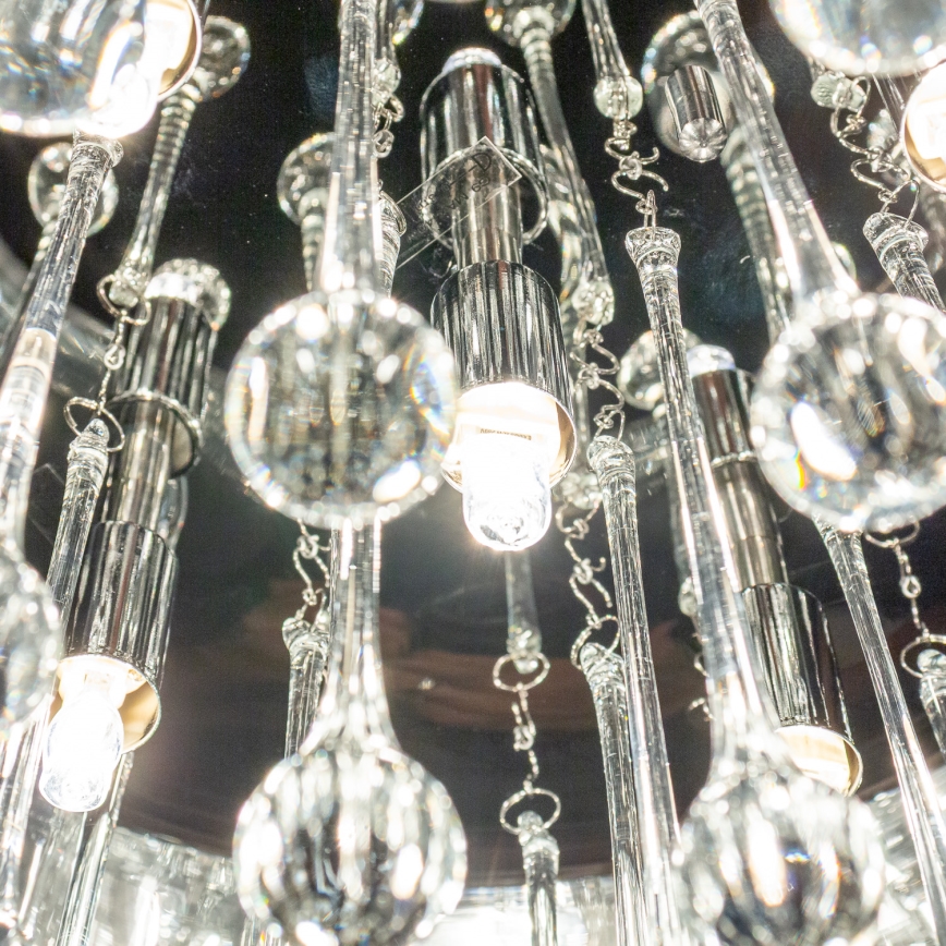 Brilagi - LED-Kristall-Deckenleuchte JEWEL 5xG9/42W/230V Ø 40 cm