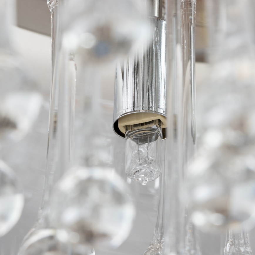 Brilagi - LED-Kristall-Deckenleuchte JEWEL 6xG9/42W/230V Ø 50 cm