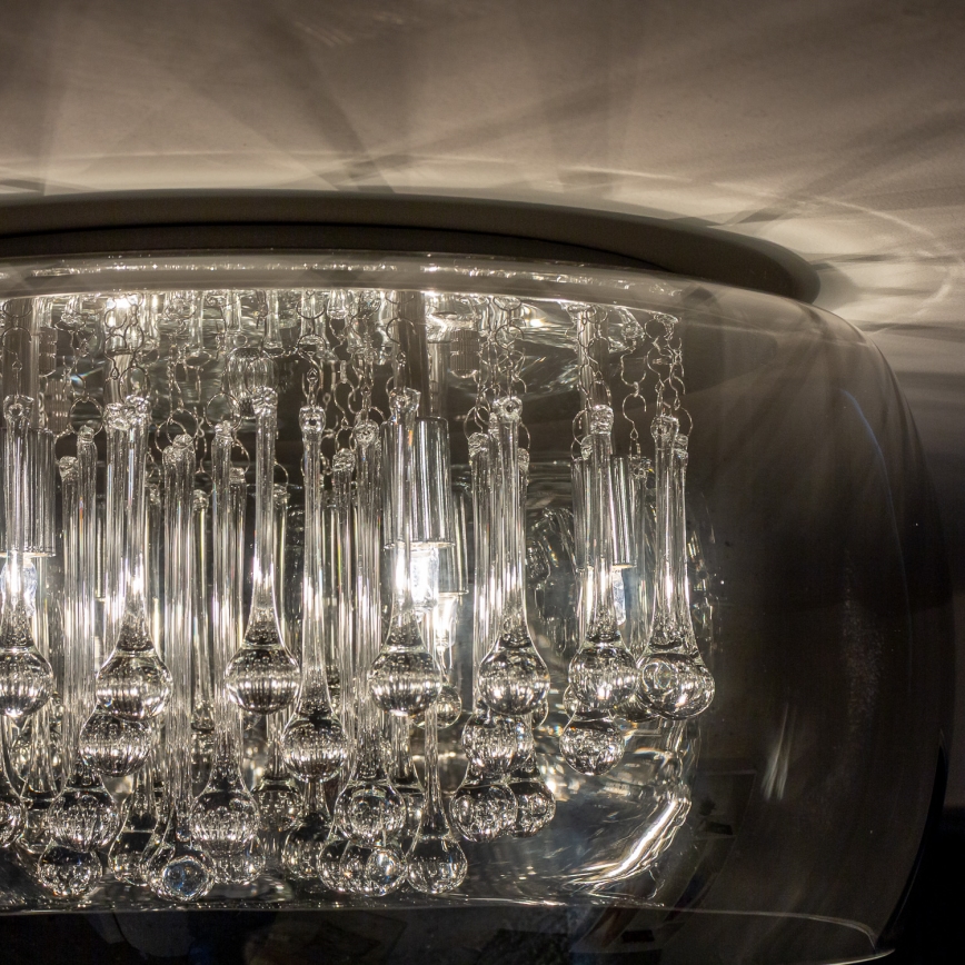 Brilagi - LED-Kristall-Deckenleuchte JEWEL 6xG9/42W/230V Ø 50 cm