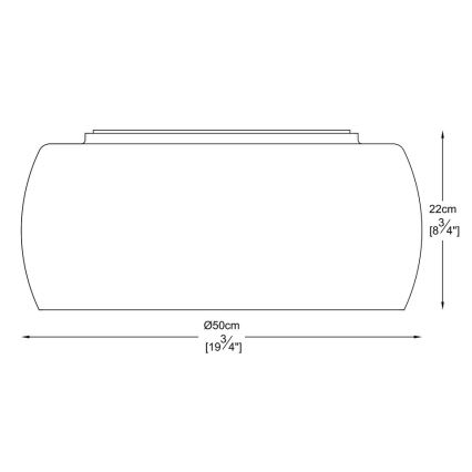 Brilagi - LED-Kristall-Deckenleuchte JEWEL 6xG9/42W/230V