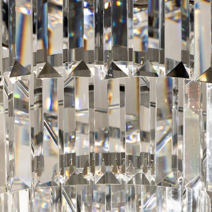 Brilagi - LED-Kristall-Deckenleuchte MOZART 5xE14/40W/230V Ø 40 cm, glänzender Chrom