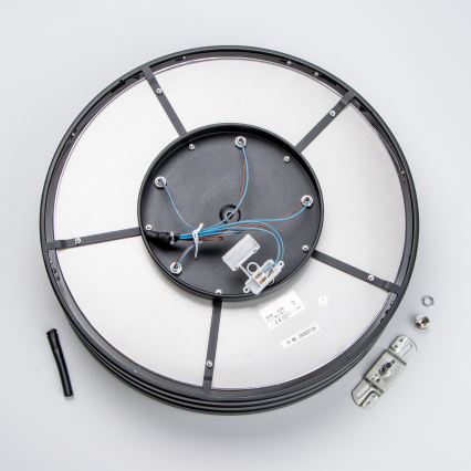 Brilagi - LED-Kristall-Deckenleuchte VELURE 5xE14/40W/230V Ø 46 cm schwarz