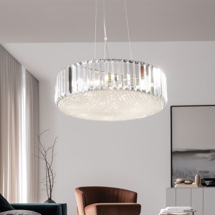 Brilagi - LED Kristall-Kronleuchter an Schnur GLAMOUR 5xG9/42W/230V