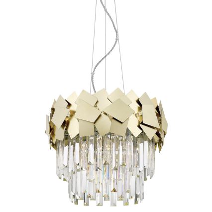 Brilagi - LED Kristall-Kronleuchter an Schnur MIRAGE 5xE14/40W/230V