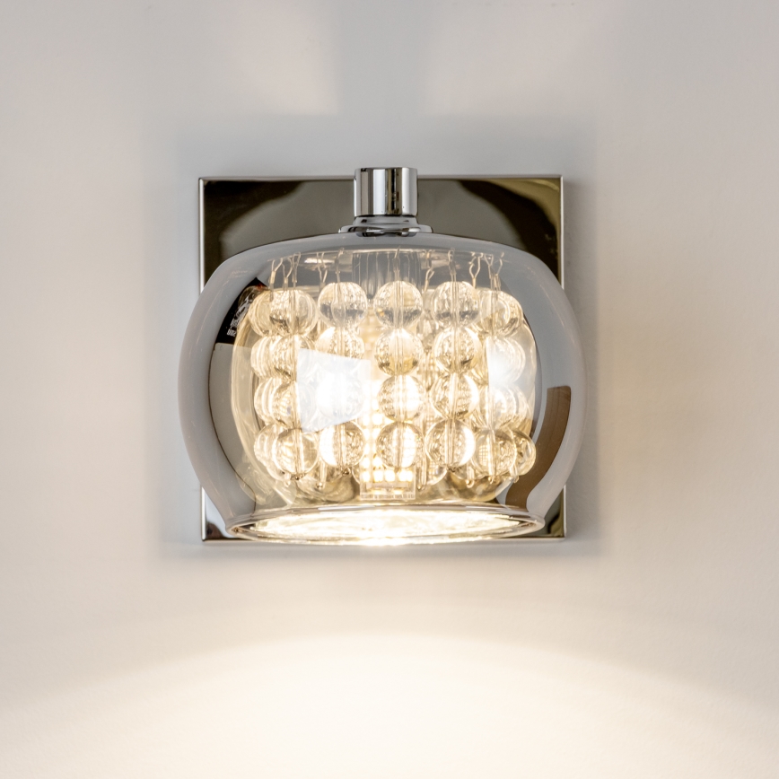 Brilagi - LED Kristall-Wandleuchte JEWEL 1xG9/42W/230V