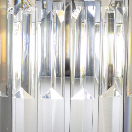 Brilagi - LED Kristall-Wandleuchte MOZART 2xE14/40W/230V glänzendes Chrom