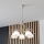 Brilagi - LED-Kronleuchter an Kette ANTICO 5xE27/60W/230V 3000K weiße Patina