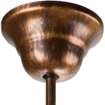 Brilagi - LED-Kronleuchter an Kette ANTICO 5xE27/60W/230V bronzen