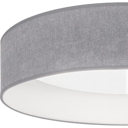 BRILAGI - Dimmbare LED-Deckenleuchte VELVET SMARTIX STARS LED/36W/230V 3000-6000K Ø 55 cm grau Wi-Fi Tuya Beacon + Fernbedienung