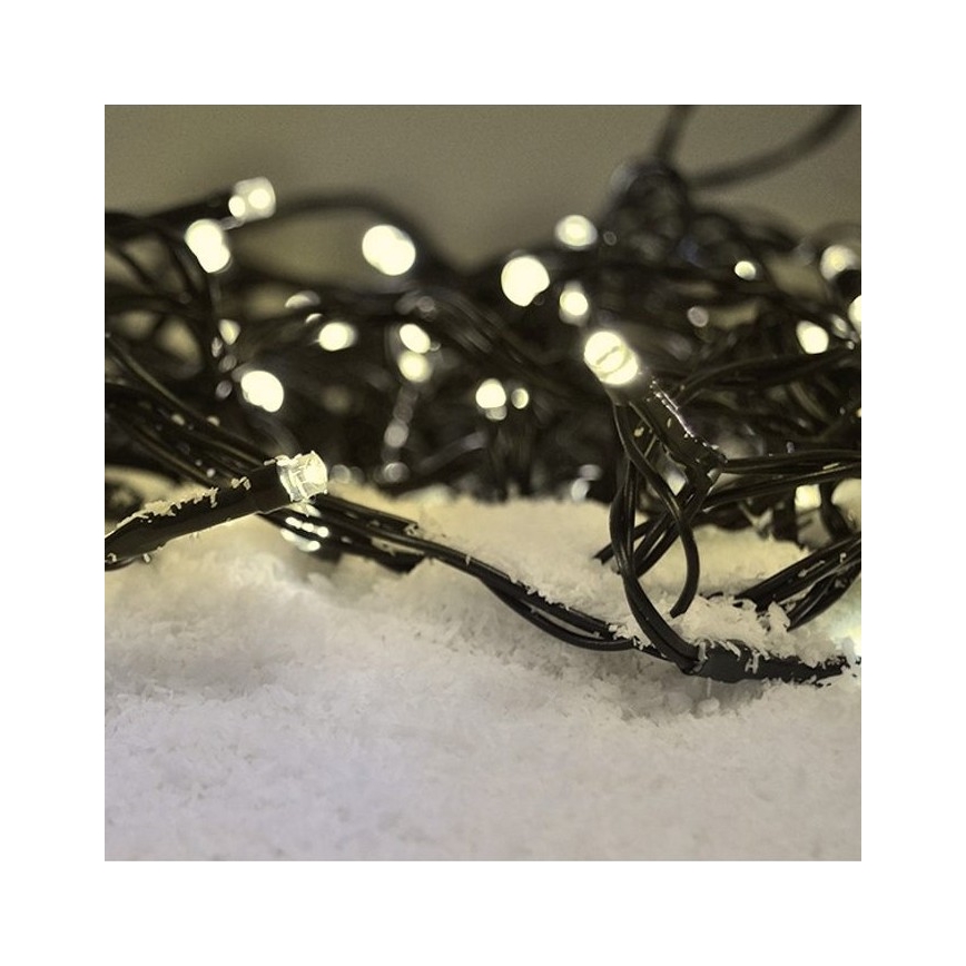 Brilagi - LED-Lichterkette für den Außenbereich, 200 LEDs, 8 Funktionen, 23 m, IP44, warmweiß