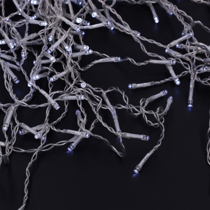 Brilagi - LED-Lichterkette für den Außenbereich 400 LEDs/8 Funktionen 23 m IP44 kaltweiß