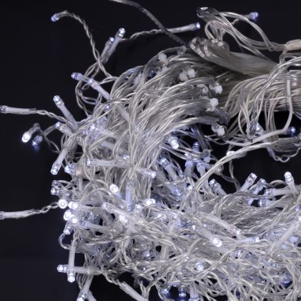 Brilagi - LED-Lichterkette für den Außenbereich 400 LEDs/8 Funktionen 23 m IP44 kaltweiß