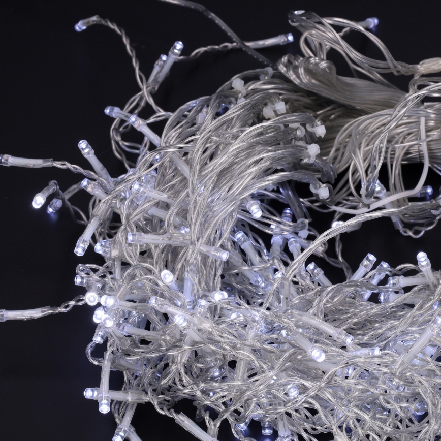 Brilagi - LED-Lichterkette für den Außenbereich 400 LEDs/8 Funktionen 23 m IP44 kaltweiß