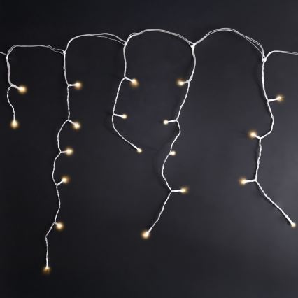 Brilagi - LED-Lichterkette für den Außenbereich, 400 LEDs, 8 Funktionen, 23 m, IP44, warmweiß