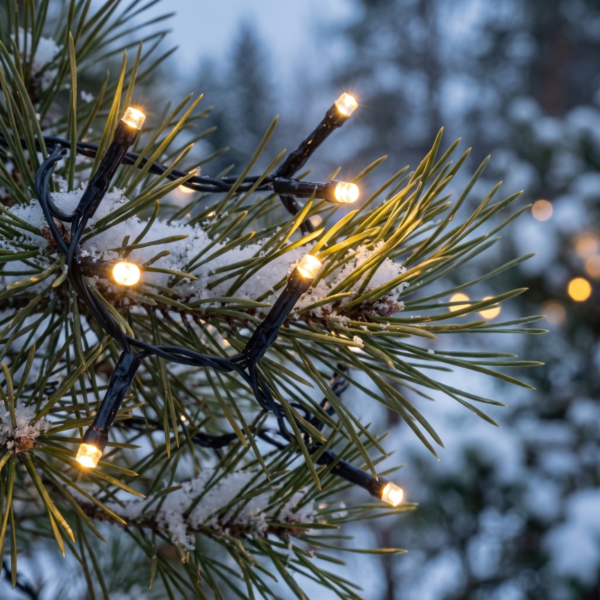 BRILAGI - LED-Lichterkette für den Außenbereich, 800 LEDs, 21 m, IP44, warmweiß