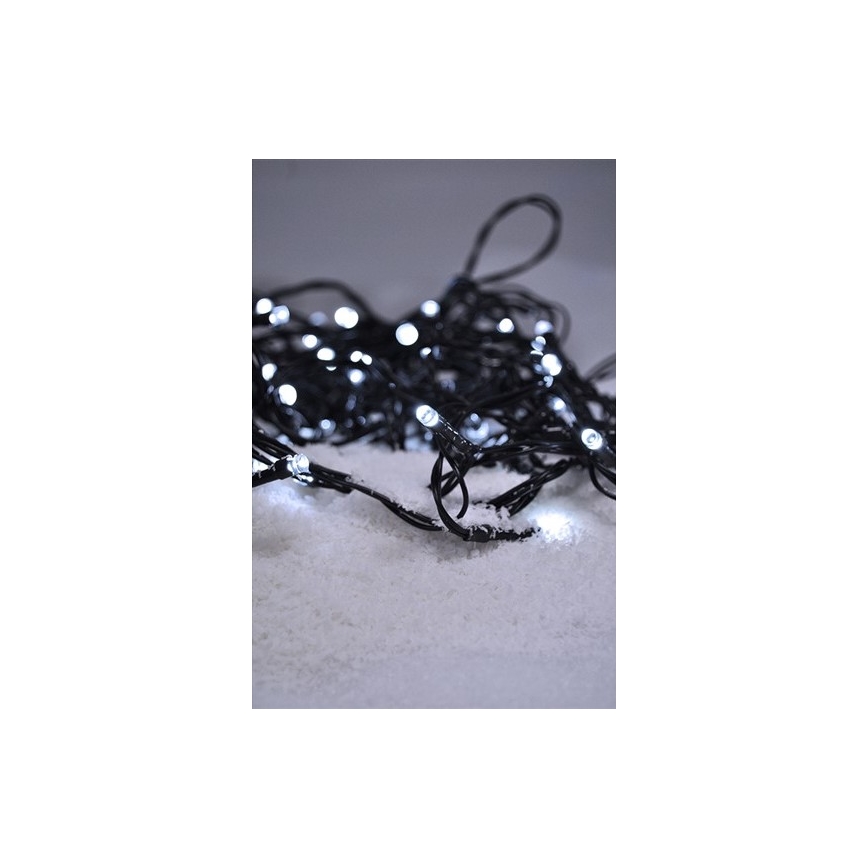 Brilagi - LED Outdoor-Dekokette 100xLED/8 Funktionen 13 m IP44 kaltweiß