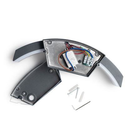 Brilagi - LED-Outdoor-Wandleuchte ARCELO LED/8W/230V IP54