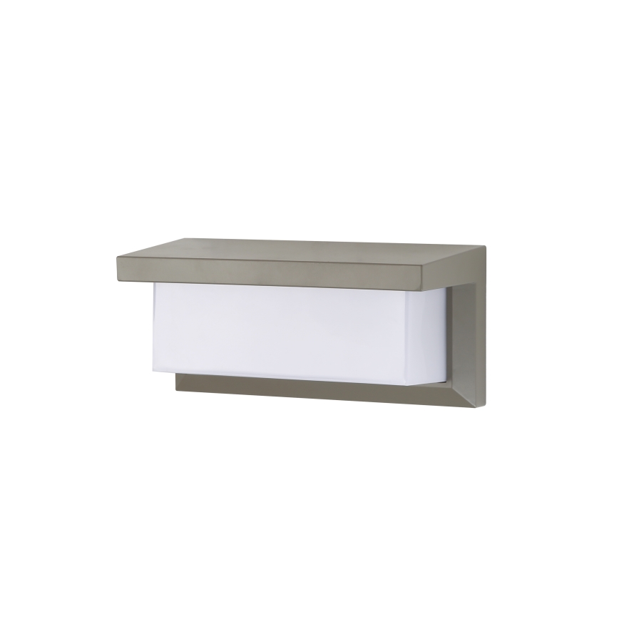 Brilagi - LED-Outdoor-Wandleuchte BRICKY LED/12W/230V grau IP54