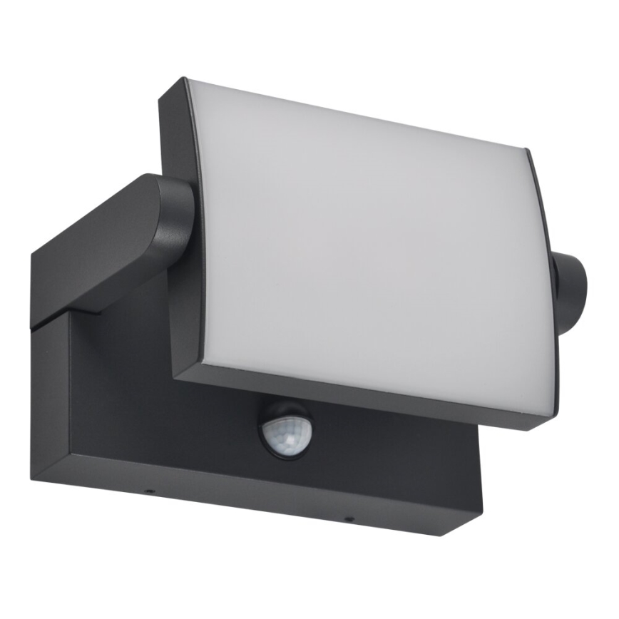 Brilagi - LED Outdoor-Wandleuchte mit Sensor ANKLE LED/18W/230V 3000K IP65 anthrazit