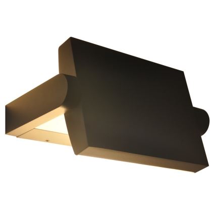 Brilagi - LED-Wandleuchte für den Außenbereich mit Sensor ANKLE LED/18W/230V 3000K IP65 anthrazit