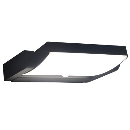 Brilagi - LED-Wandleuchte für den Außenbereich mit Sensor ANKLE LED/18W/230V 4000K IP65 anthrazit