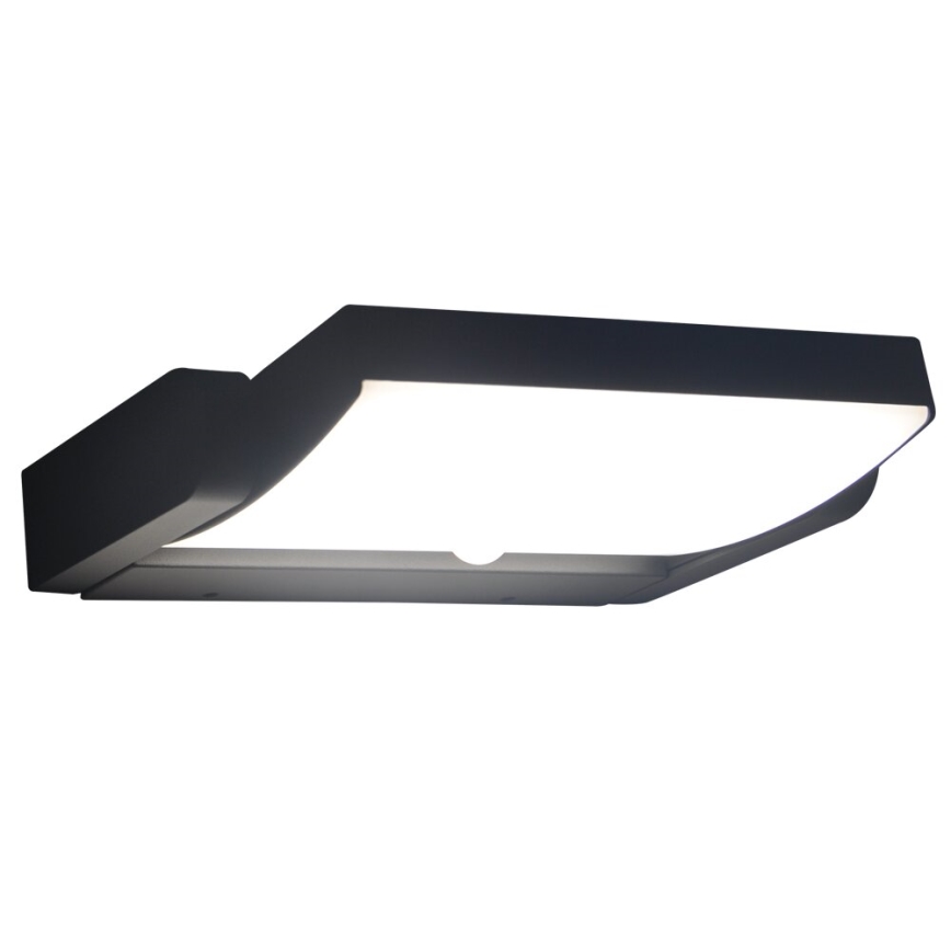 Brilagi - LED-Wandleuchte für den Außenbereich mit Sensor ANKLE LED/18W/230V 4000K IP65 anthrazit