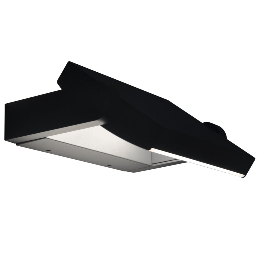 Brilagi - LED-Wandleuchte für den Außenbereich mit Sensor ANKLE LED/18W/230V 4000K IP65 anthrazit