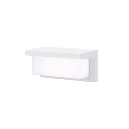 Brilagi - LED Outdoor-Wandleuchte mit Sensor BRICKY LED/12W/230V weiß IP54