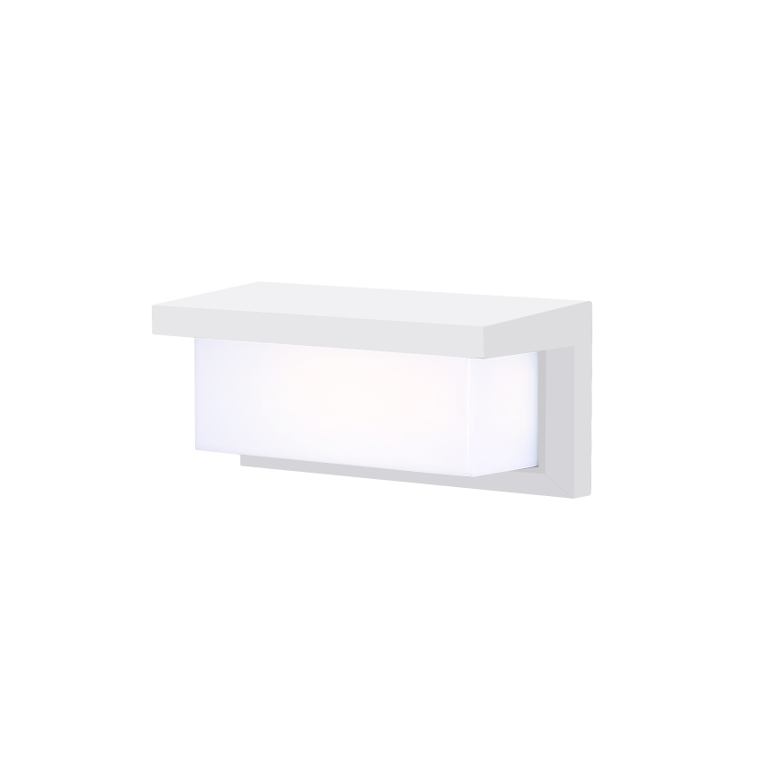 Brilagi - LED Outdoor-Wandleuchte mit Sensor BRICKY LED/12W/230V weiß IP54