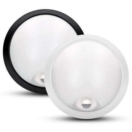 Brilagi - LED Outdoor-Wandleuchte mit Sensor 2-in-1 BULKHEAD LED/20W/230V IP65