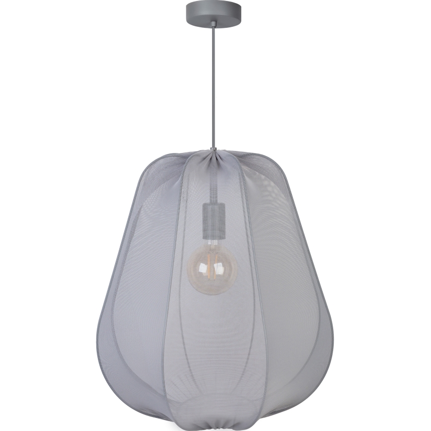 Brilagi - LED-Pendelleuchte am Kabel ARVEN 1xE27/8W/230V Ø 37 cm, grau
