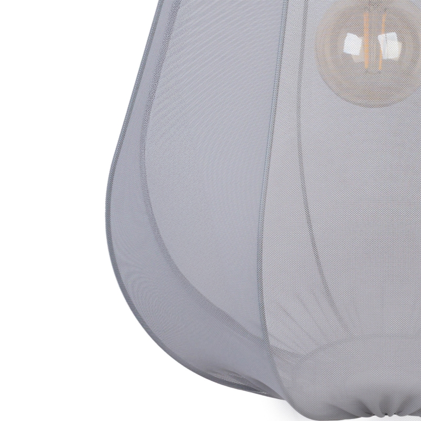 Brilagi - LED-Pendelleuchte am Kabel ARVEN 1xE27/8W/230V Ø 37 cm, grau