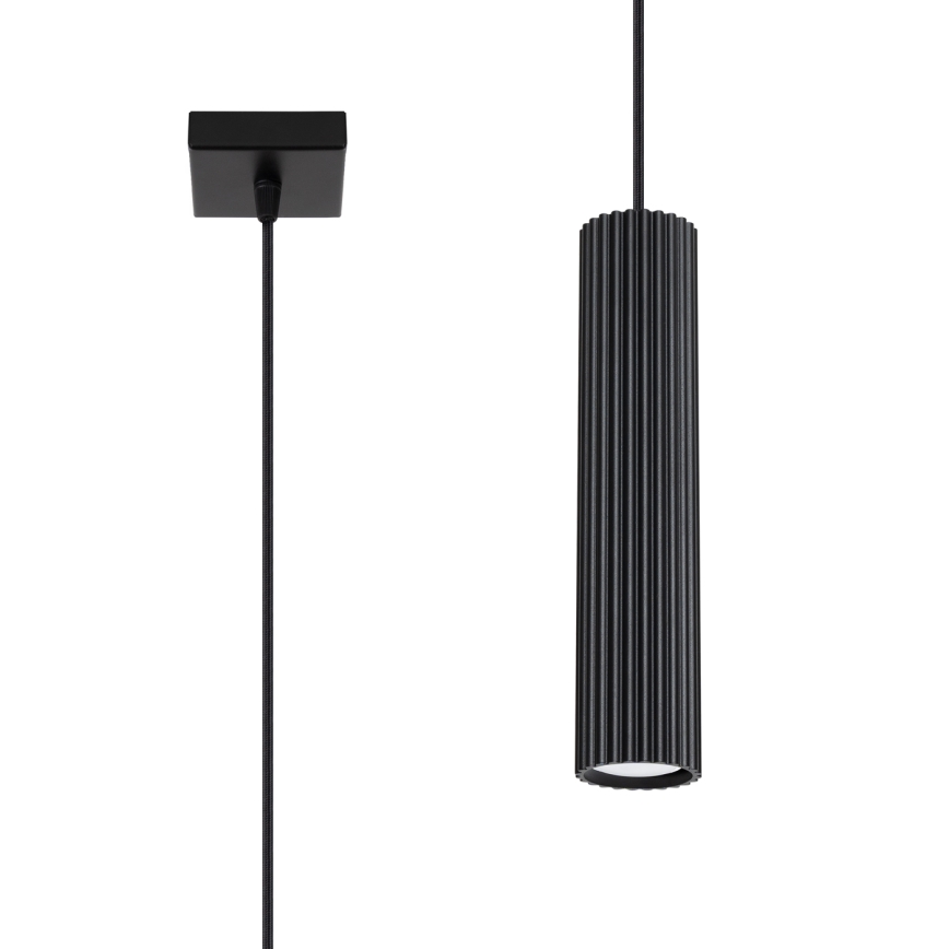 Brilagi - LED-Pendelleuchte am Kabel CRESTO 1xGU10/10W/230V schwarz