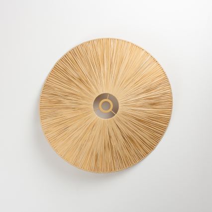 Brilagi - LED-Pendelleuchte an einem Kabel CERIA BOHO 1x E27/40W/230V Ø 60 cm Raffia