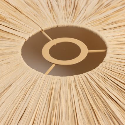 Brilagi - LED-Pendelleuchte an einem Kabel CERIA BOHO 1x E27/40W/230V Ø 60 cm Raffia