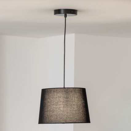 Brilagi - LED-Pendelleuchte an Kabel CERIA 1xE27/40W/230V Ø 30 cm schwarz
