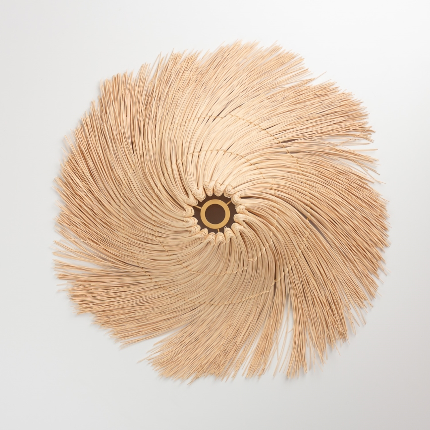 Brilagi - LED-Pendelleuchte an Kabel CERIA BOHO 1x E27/40W/230V Ø 70 cm Rattan