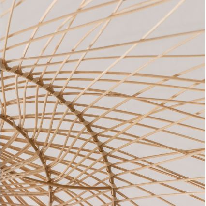 Brilagi - LED-Pendelleuchte an Kabel CERIA BOHO 1xE27/40W/230V Ø 100 cm Bambus