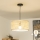 Brilagi - LED-Pendelleuchte an Kabel CERIA BOHO 1xE27/40W/230V Ø 25 cm Bambus