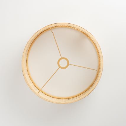 Brilagi - LED-Pendelleuchte an Kabel CERIA BOHO 1xE27/40W/230V Ø 25 cm Bambus