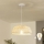 Brilagi - LED-Pendelleuchte an Kabel CERIA BOHO 1xE27/40W/230V Ø 60 cm Rattan
