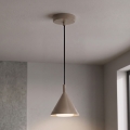 BRILAGI - LED Pendelleuchte an Kabel CONE SINGLE 1xGX53/15W/230V beige