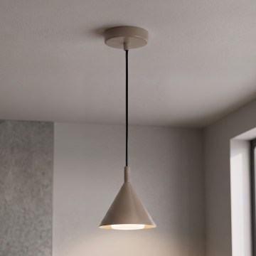 BRILAGI - LED Pendelleuchte an Kabel CONE SINGLE 1xGX53/15W/230V beige