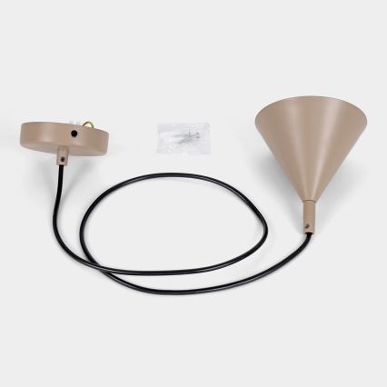 BRILAGI - LED Pendelleuchte an Kabel CONE SINGLE 1xGX53/15W/230V beige