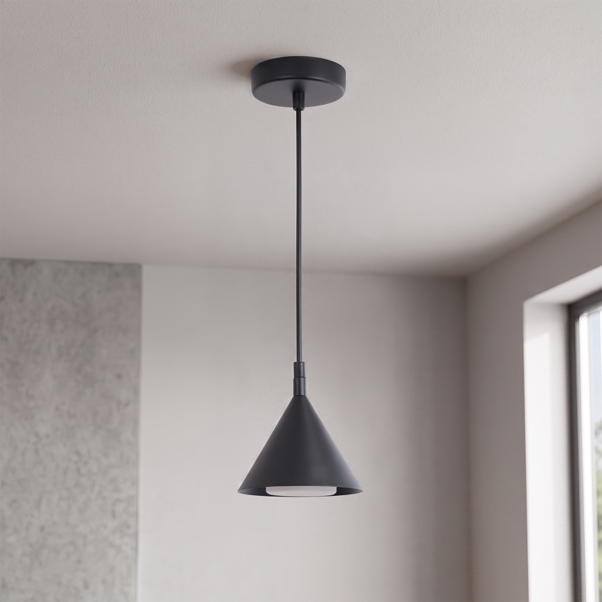 BRILAGI - LED Pendelleuchte an Kabel CONE SINGLE 1xGX53/15W/230V schwarz